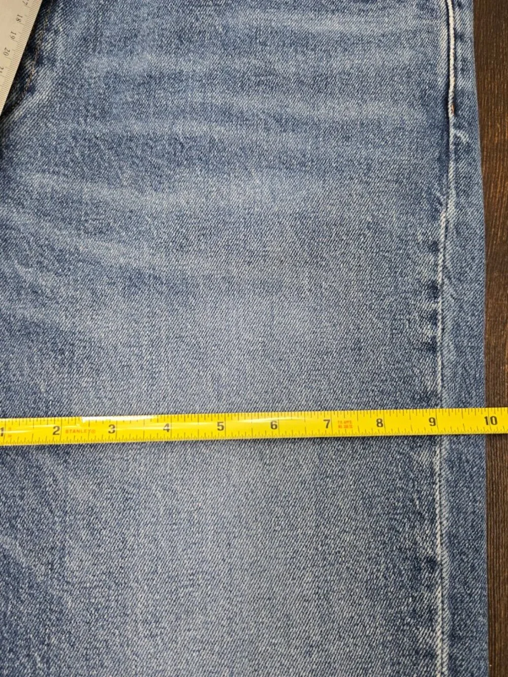 Levis 511 Mens Jeans 36x36 Fits 36x35 Slim Fit Straight Medium Wash Blue Denim